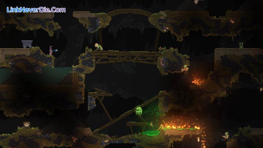 Hình ảnh trong game Noita (screenshot)