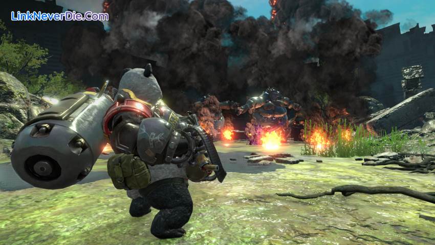 Hình ảnh trong game CONTRA: ROGUE CORPS (screenshot)