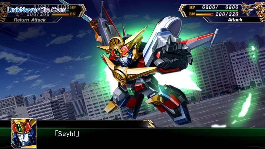 Hình ảnh trong game SUPER ROBOT WARS V (screenshot)