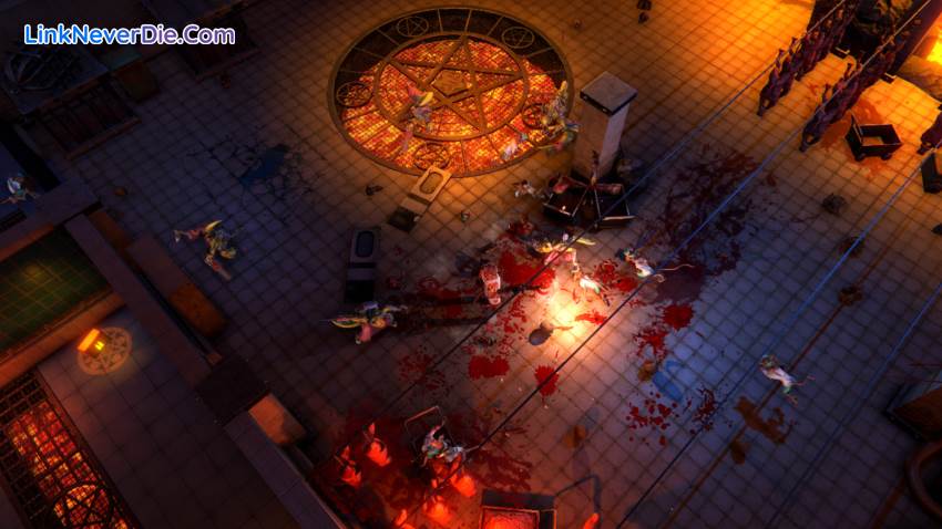 Hình ảnh trong game BDSM: Big Drunk Satanic Massacre (screenshot)