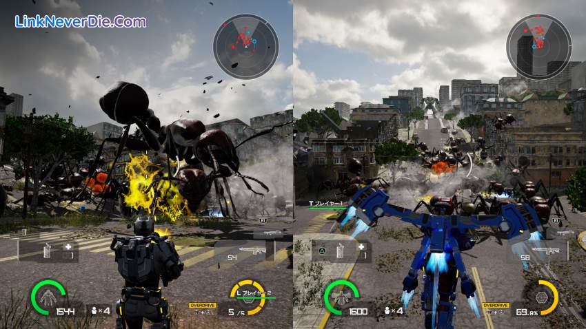 Hình ảnh trong game EARTH DEFENSE FORCE: IRON RAIN (screenshot)