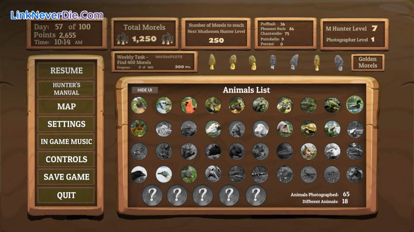 Hình ảnh trong game Morels: The Hunt (screenshot)