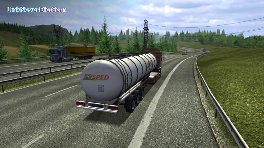 Hình ảnh trong game Euro Truck Simulator (screenshot)