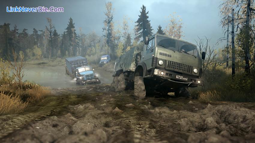 Hình ảnh trong game MudRunner (screenshot)
