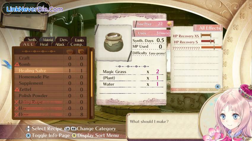 Hình ảnh trong game Atelier Meruru: The Apprentice of Arland DX (screenshot)