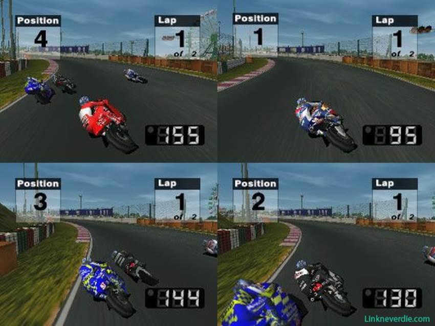 Hình ảnh trong game MotoGP 3 (screenshot)