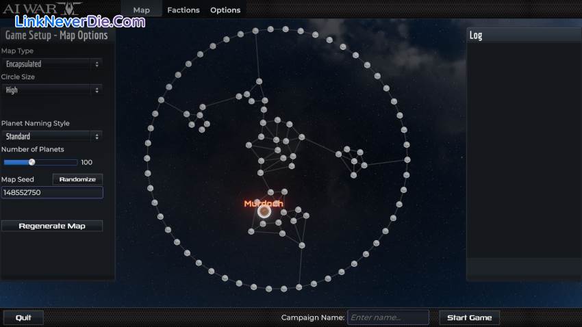 Hình ảnh trong game AI War 2 (screenshot)