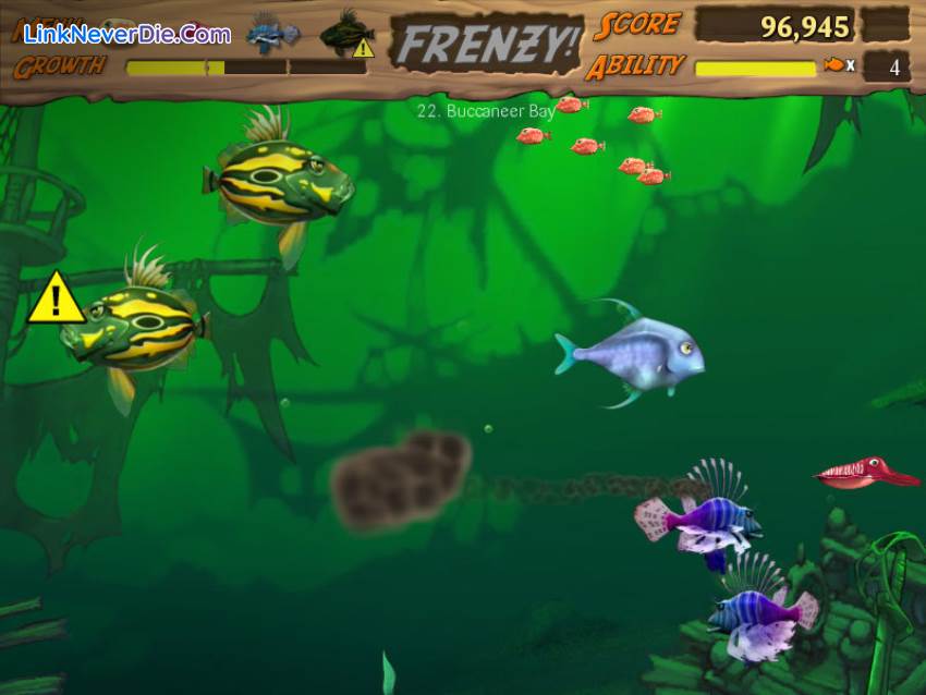 Hình ảnh trong game Feeding Frenzy (screenshot)