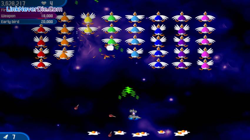Hình ảnh trong game Chicken Invaders 2: The Next Wave (screenshot)