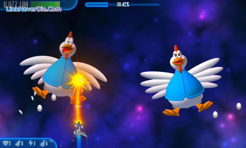 Hình ảnh trong game Chicken Invaders 3: Revenge of the Yolk (screenshot)