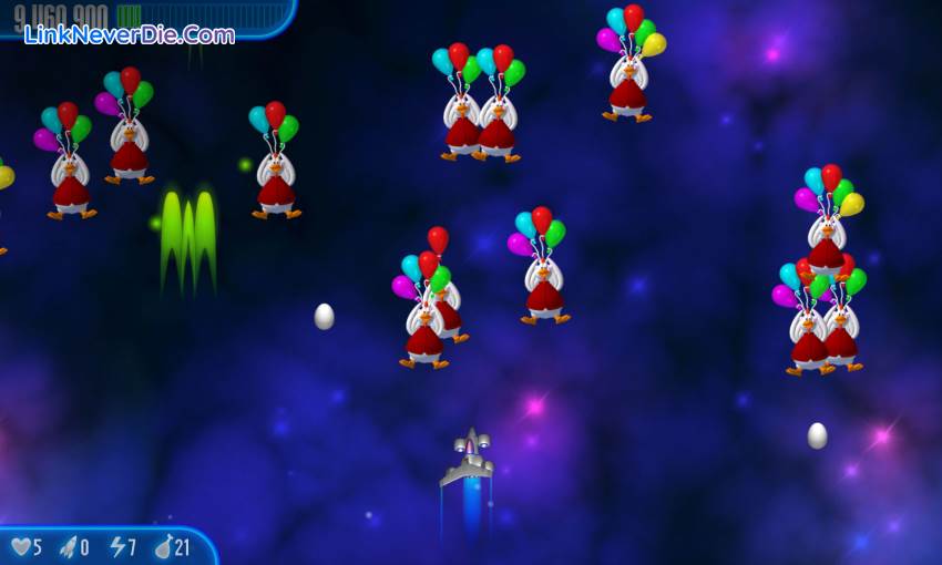Hình ảnh trong game Chicken Invaders 3: Revenge of the Yolk (screenshot)