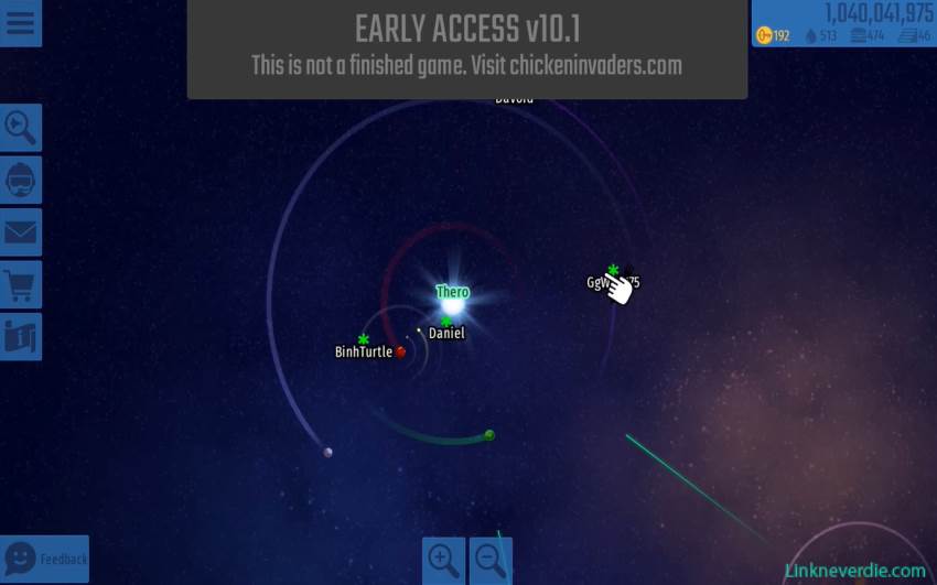 Hình ảnh trong game Chicken Invaders Universe (screenshot)