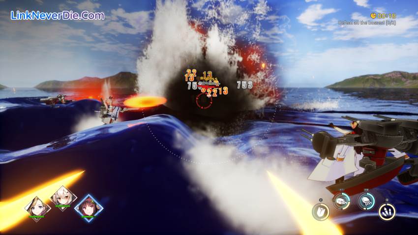 Hình ảnh trong game Azur Lane: Crosswave (screenshot)