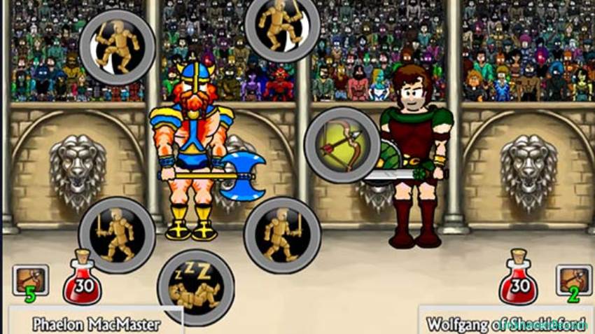 Hình ảnh trong game Swords and Sandals: Champion Sprint (screenshot)