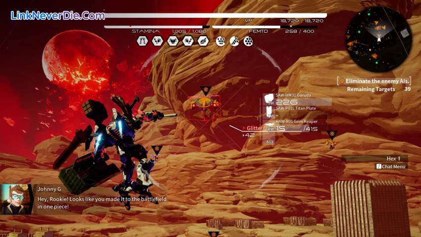 Hình ảnh trong game DAEMON X MACHINA (screenshot)