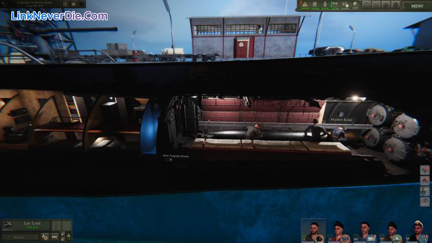 Hình ảnh trong game UBOAT (screenshot) Hình ảnh trong game UBOAT (screenshot)