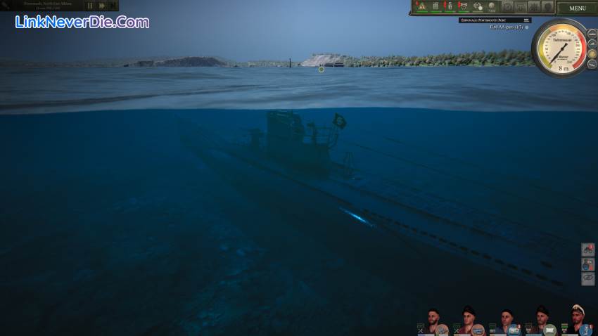 Hình ảnh trong game UBOAT (screenshot) Hình ảnh trong game UBOAT (screenshot)