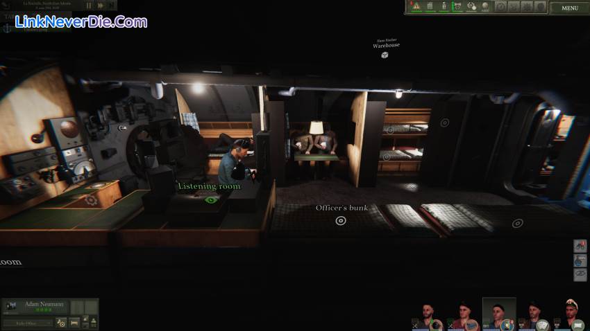 Hình ảnh trong game UBOAT (screenshot) Hình ảnh trong game UBOAT (screenshot)