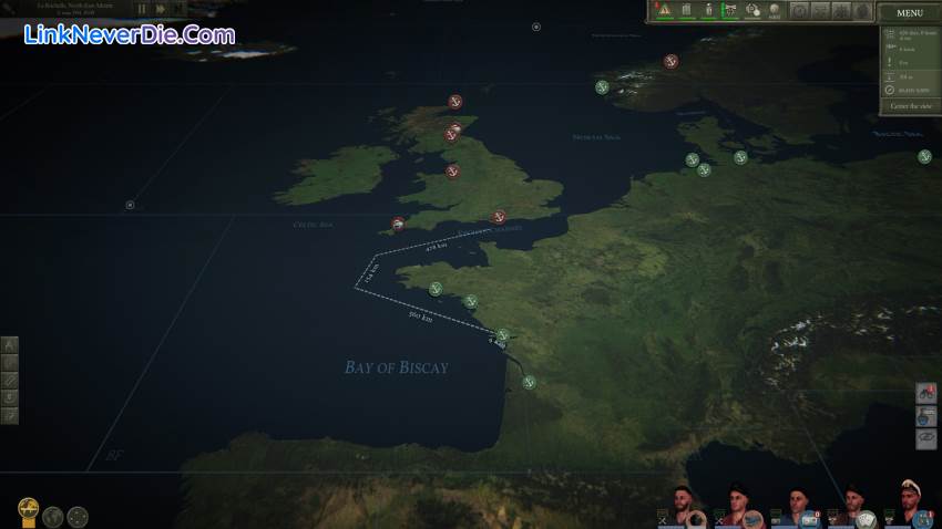 Hình ảnh trong game UBOAT (screenshot) Hình ảnh trong game UBOAT (screenshot)