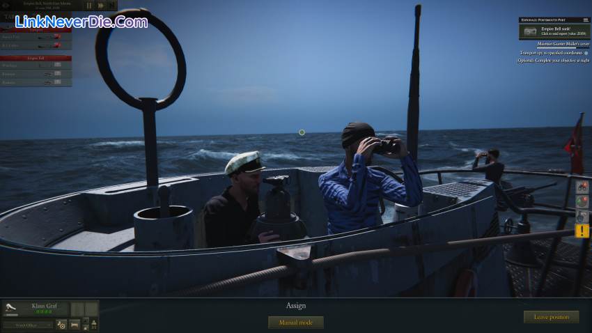 Hình ảnh trong game UBOAT (screenshot) Hình ảnh trong game UBOAT (screenshot)