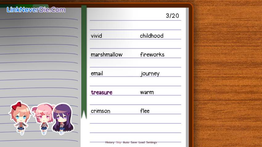 Hình ảnh trong game Doki Doki Literature Club! (screenshot)