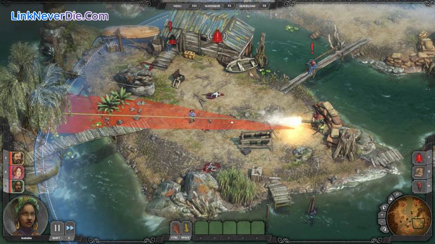 Hình ảnh trong game Desperados III (screenshot)