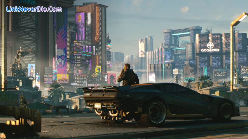 Hình ảnh trong game Cyberpunk 2077 (screenshot)