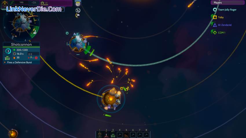 Hình ảnh trong game Worbital (screenshot)