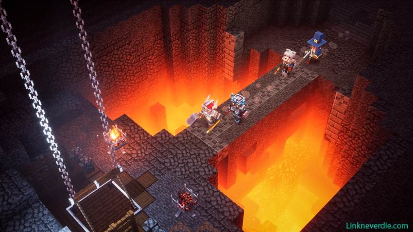 Hình ảnh trong game Minecraft Dungeons (screenshot)