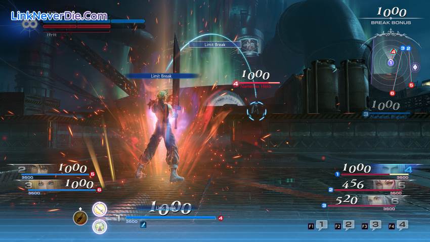Hình ảnh trong game DISSIDIA FINAL FANTASY NT (screenshot)