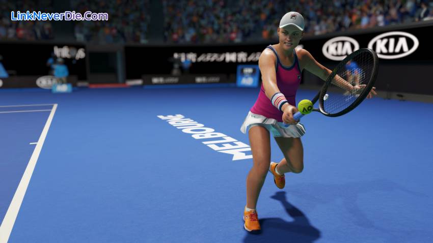 Hình ảnh trong game AO Tennis 2 (screenshot)