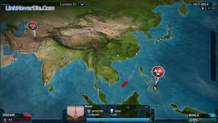 Hình ảnh trong game Plague Inc: Evolved (screenshot)