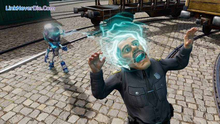Hình ảnh trong game Destroy All Humans! (screenshot)