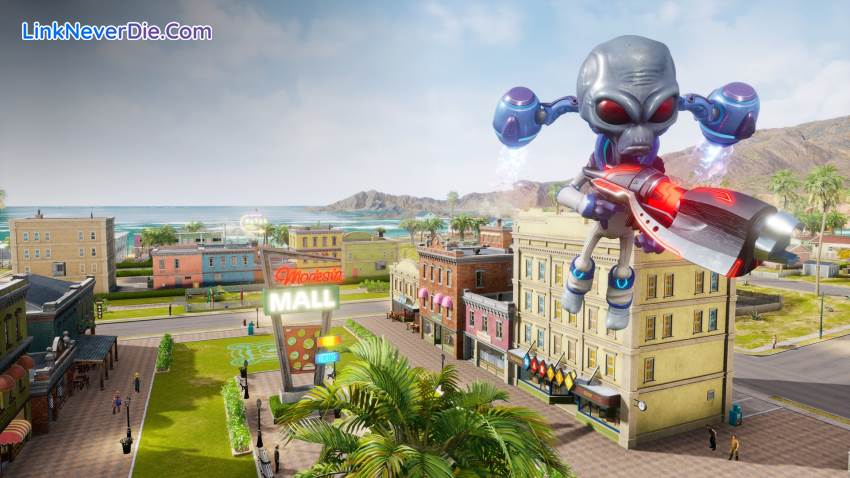 Hình ảnh trong game Destroy All Humans! (screenshot)