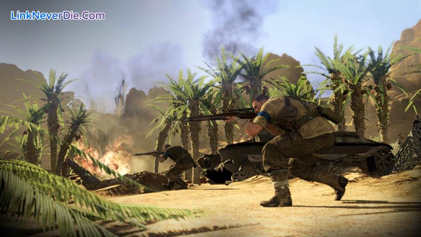 Hình ảnh trong game Sniper Elite 3 (screenshot)