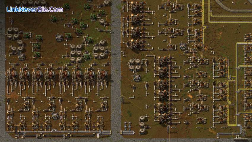 Hình ảnh trong game Factorio (screenshot)