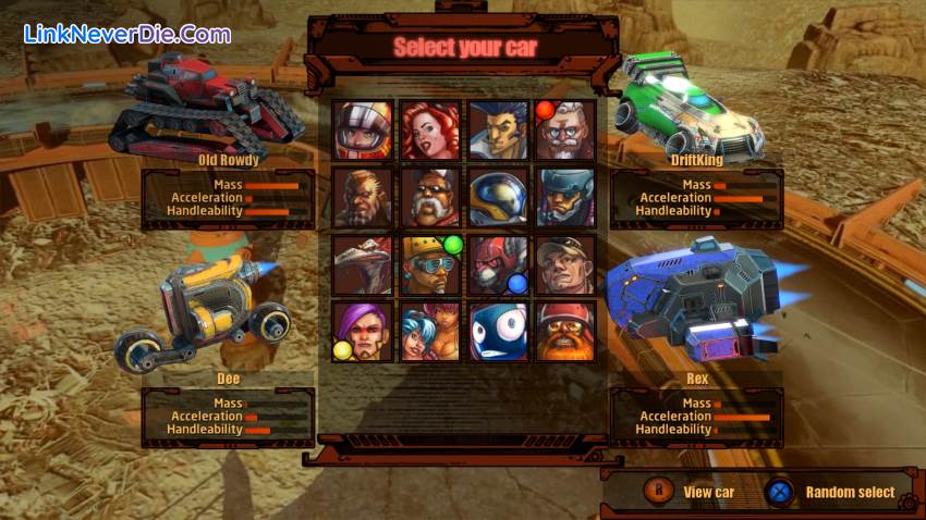Hình ảnh trong game BlazeRush (screenshot)