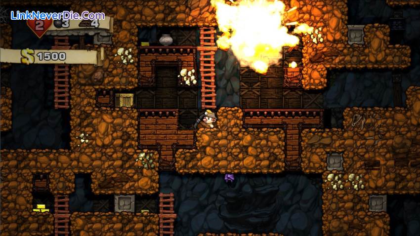 Hình ảnh trong game Spelunky (screenshot) Hình ảnh trong game Spelunky (screenshot)