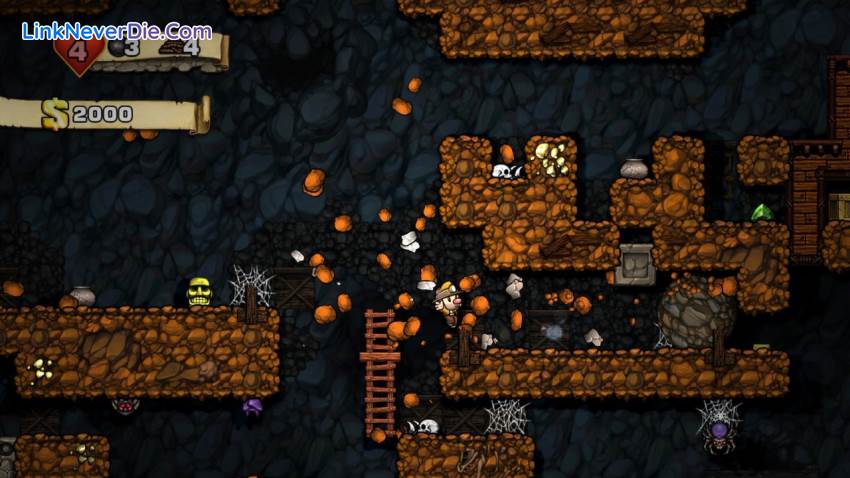 Hình ảnh trong game Spelunky (screenshot)