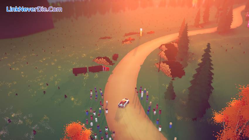 Hình ảnh trong game art of rally (screenshot) Hình ảnh trong game art of rally (screenshot)