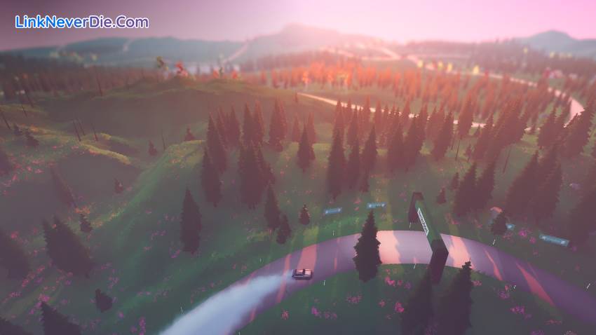 Hình ảnh trong game art of rally (screenshot)