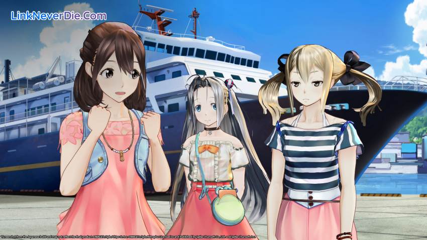 Hình ảnh trong game ROBOTICS;NOTES DaSH (screenshot)