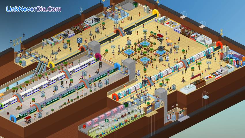 Hình ảnh trong game Overcrowd: A Commute 'Em Up (screenshot)