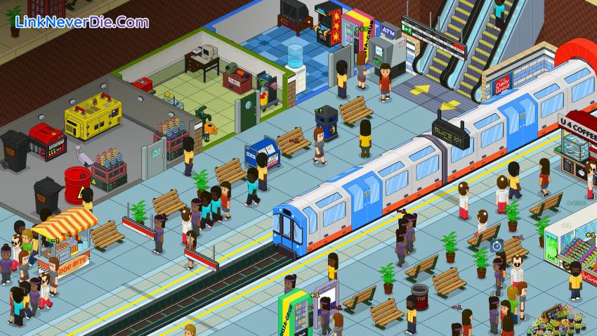 Hình ảnh trong game Overcrowd: A Commute 'Em Up (screenshot)