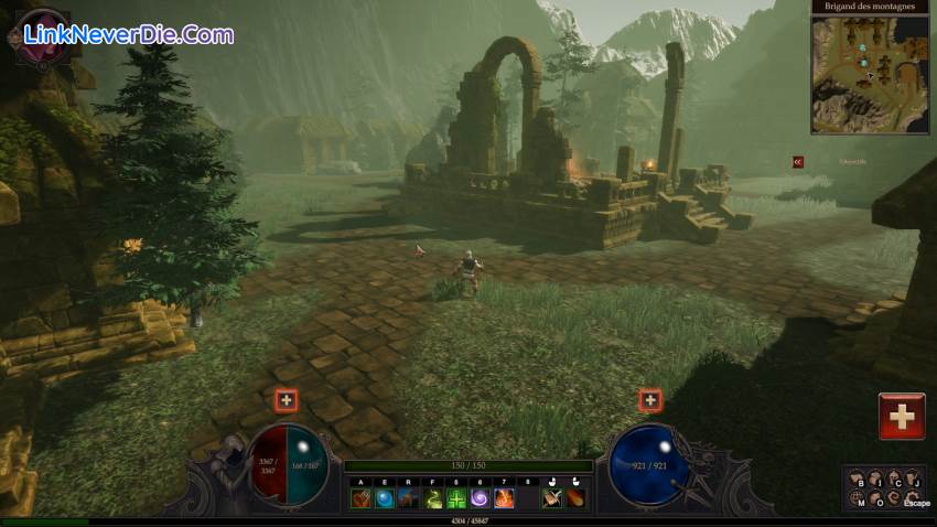 Hình ảnh trong game Ortharion project (screenshot)
