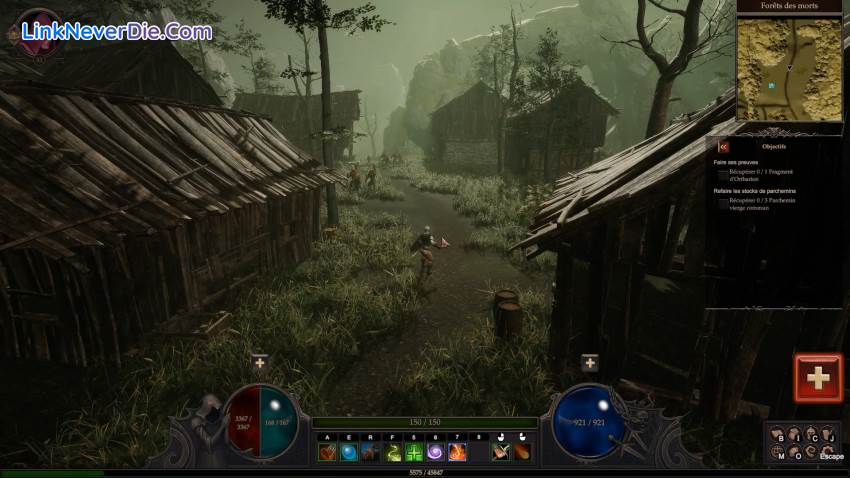 Hình ảnh trong game Ortharion project (screenshot)