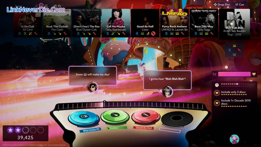 Hình ảnh trong game FUSER (screenshot)