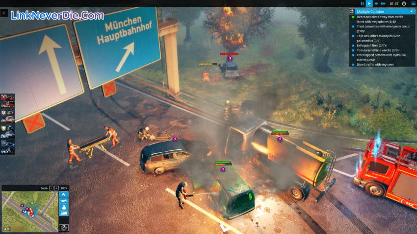 Hình ảnh trong game EMERGENCY 20 (screenshot)