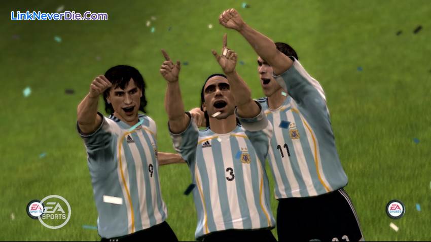 Hình ảnh trong game 2006 FIFA World Cup (screenshot)