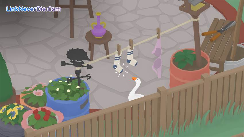 Hình ảnh trong game Untitled Goose Game (screenshot)